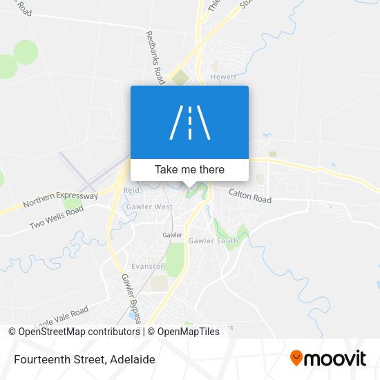 Fourteenth Street map