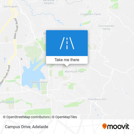 Campus Drive map