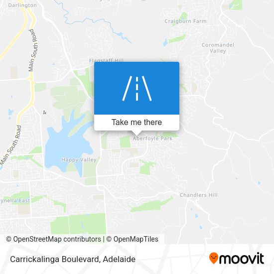 Carrickalinga Boulevard map