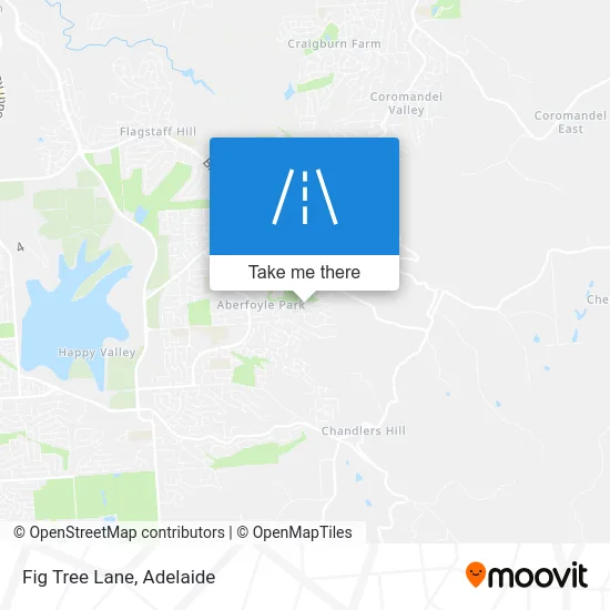 Mapa Fig Tree Lane