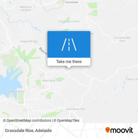 Grassdale Rise map