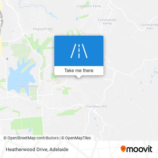 Heatherwood Drive map