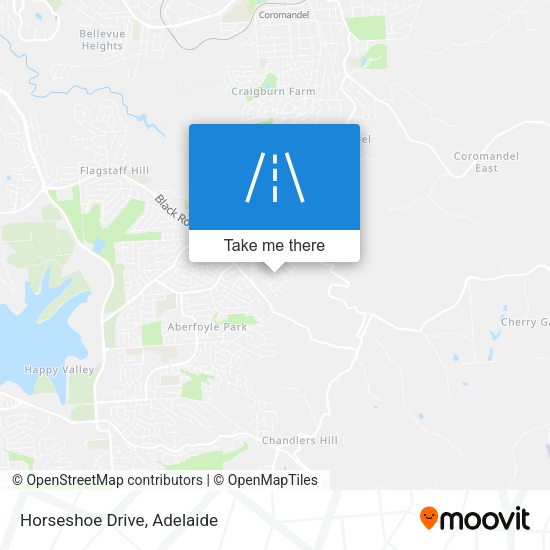 Horseshoe Drive map