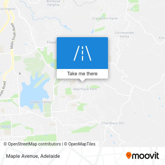 Maple Avenue map