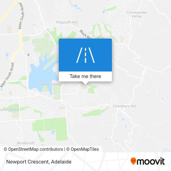 Newport Crescent map