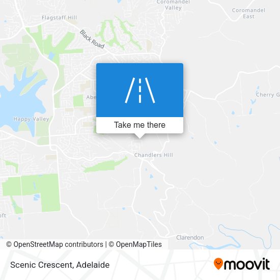 Scenic Crescent map