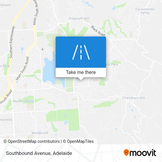 Southbound Avenue map