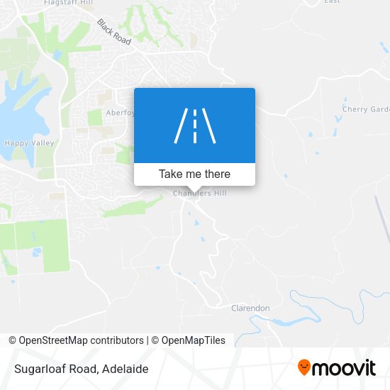 Sugarloaf Road map