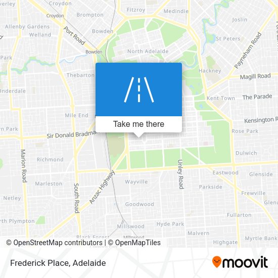 Frederick Place map
