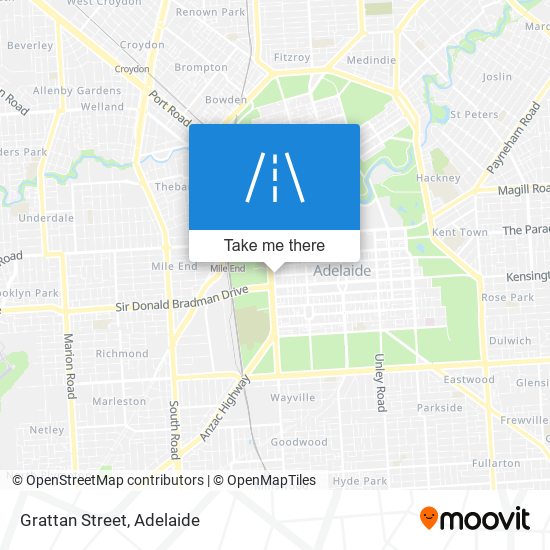 Grattan Street map