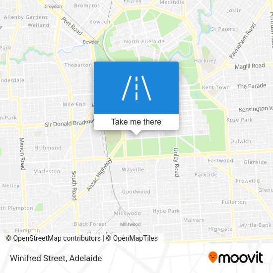 Winifred Street map