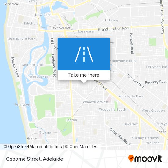 Osborne Street map