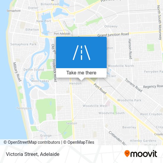 Victoria Street map