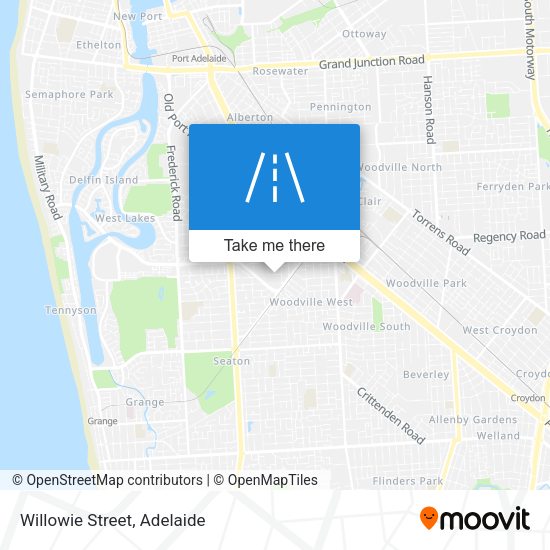 Willowie Street map