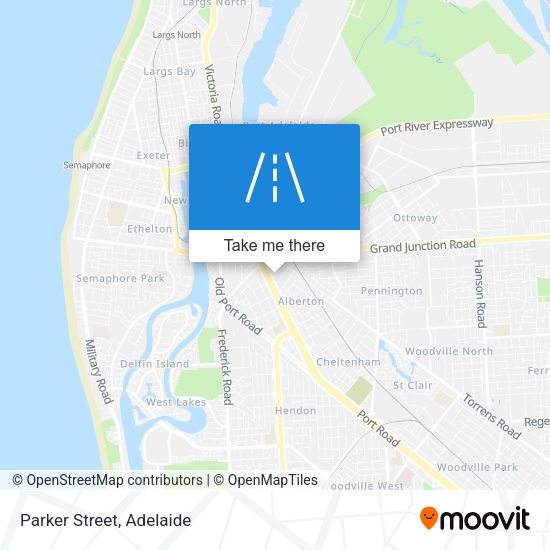 Parker Street map