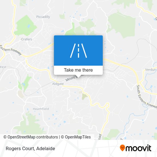 Rogers Court map