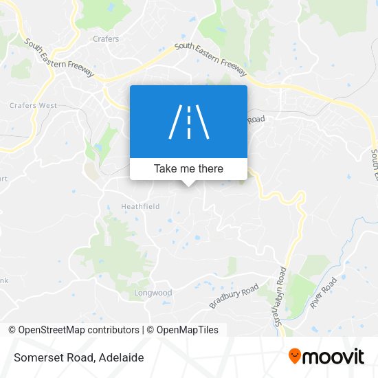 Somerset Road map