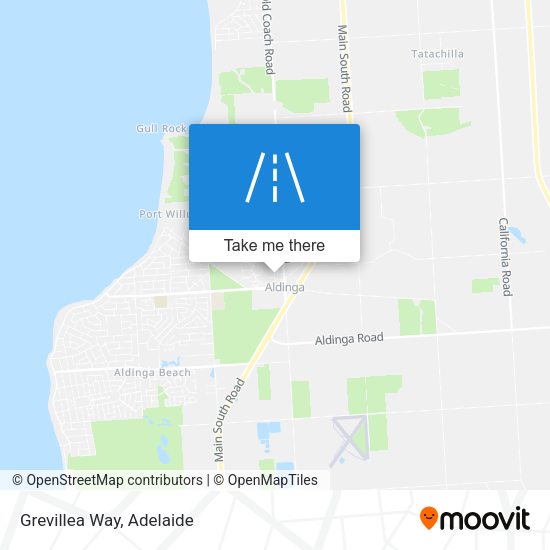 Grevillea Way map