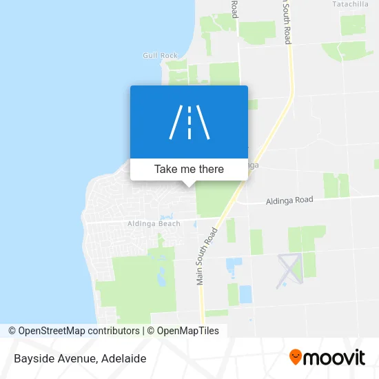 Bayside Avenue map