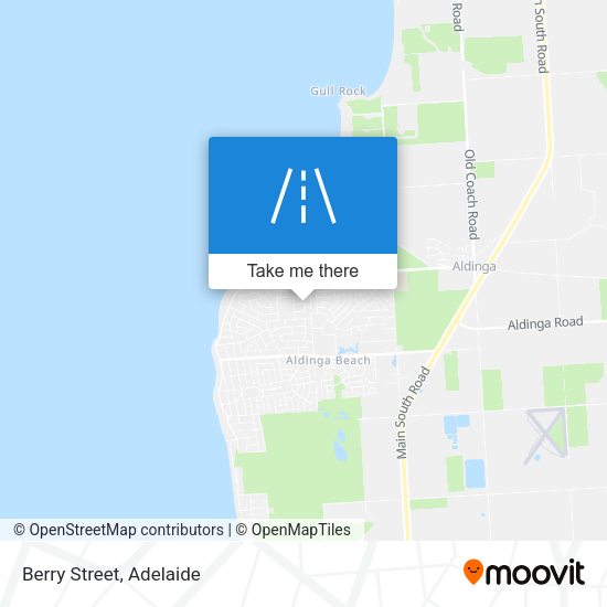 Berry Street map