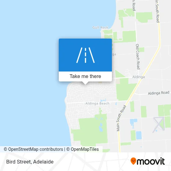 Bird Street map