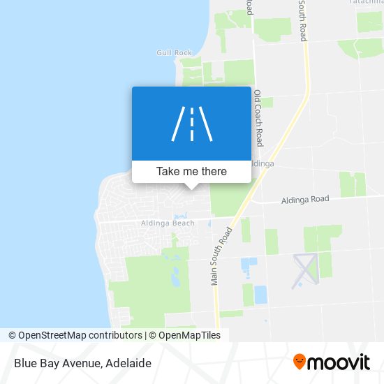 Blue Bay Avenue map