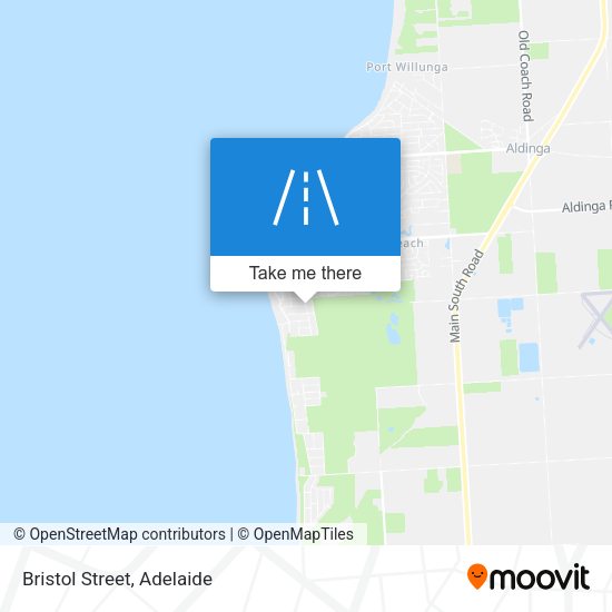 Bristol Street map