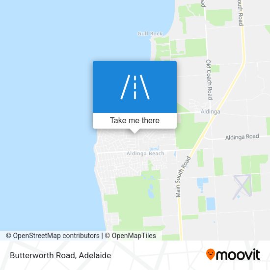Butterworth Road map