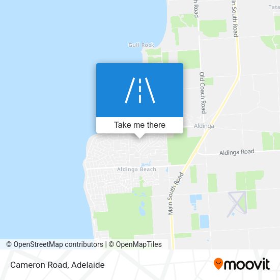 Cameron Road map