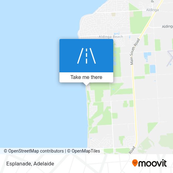Esplanade map