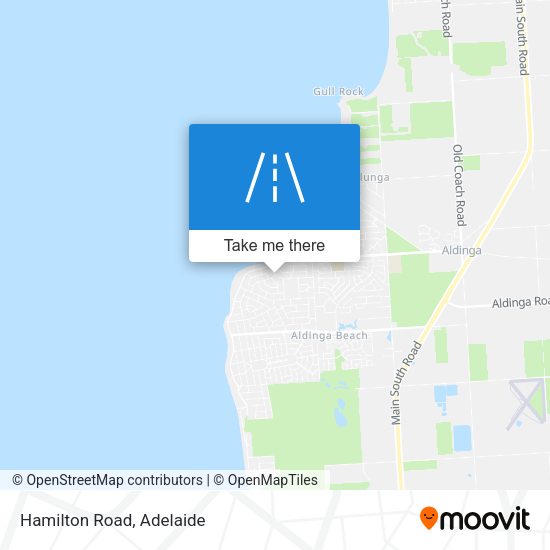 Hamilton Road map