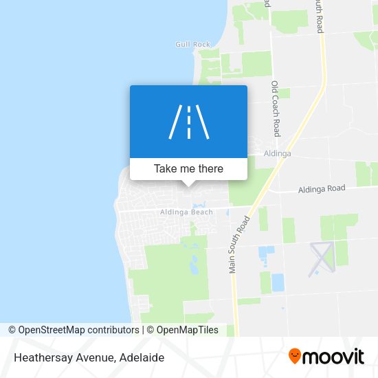 Heathersay Avenue map