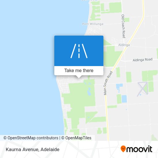 Kaurna Avenue map