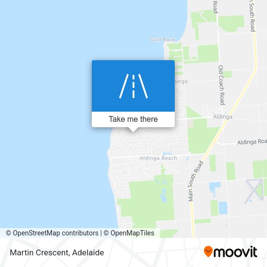 Martin Crescent map