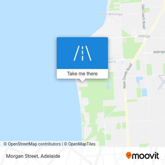 Morgan Street map