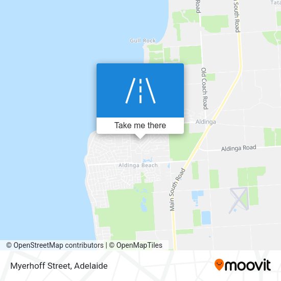 Myerhoff Street map