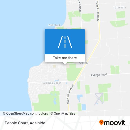 Pebble Court map