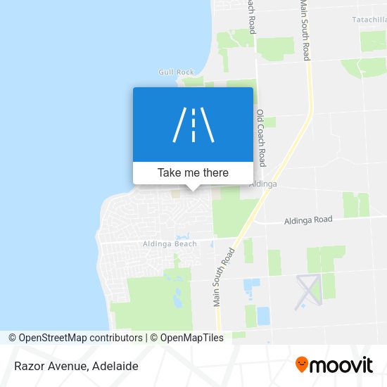Razor Avenue map