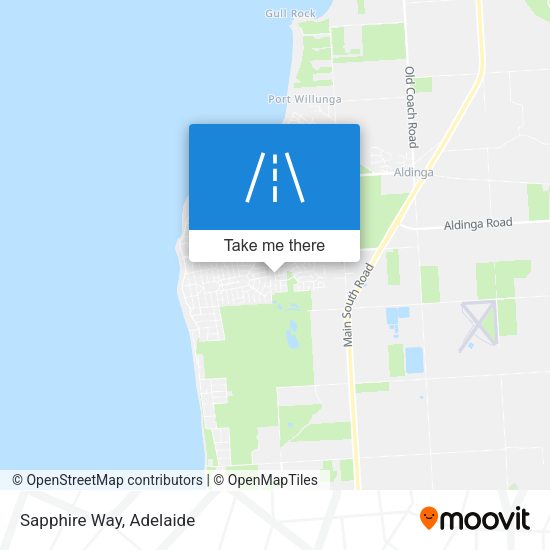 Sapphire Way map