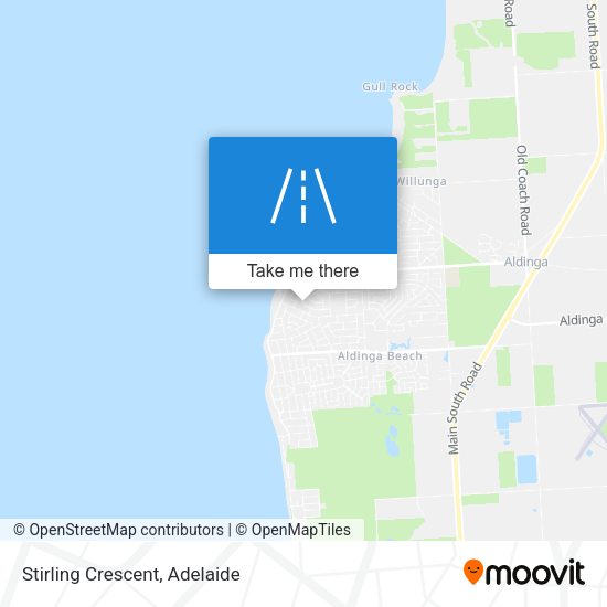 Stirling Crescent map