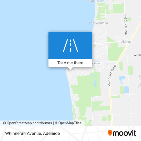 Whinnerah Avenue map