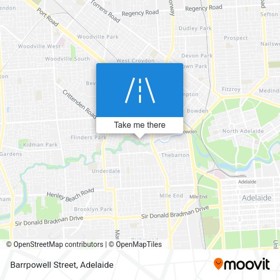 Barrpowell Street map
