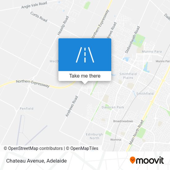 Chateau Avenue map
