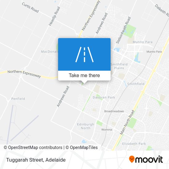 Tuggarah Street map