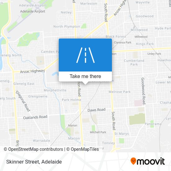 Skinner Street map