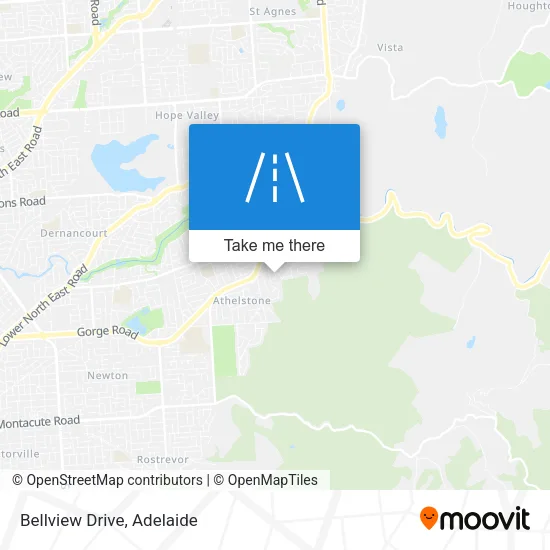 Bellview Drive map
