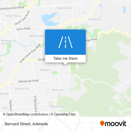 Bernard Street map