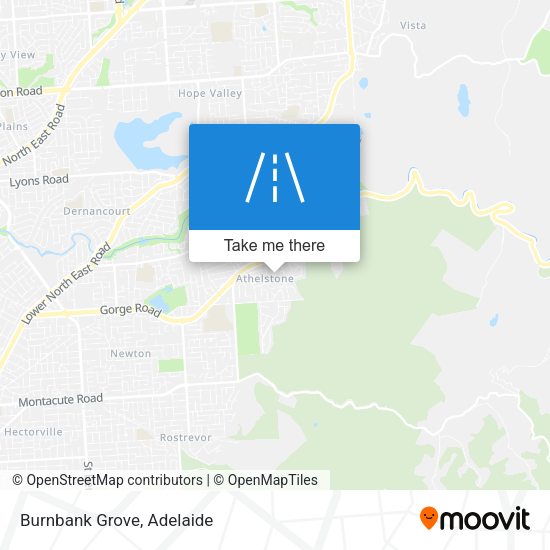 Burnbank Grove map
