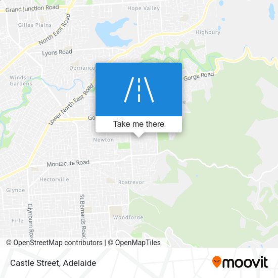 Castle Street map