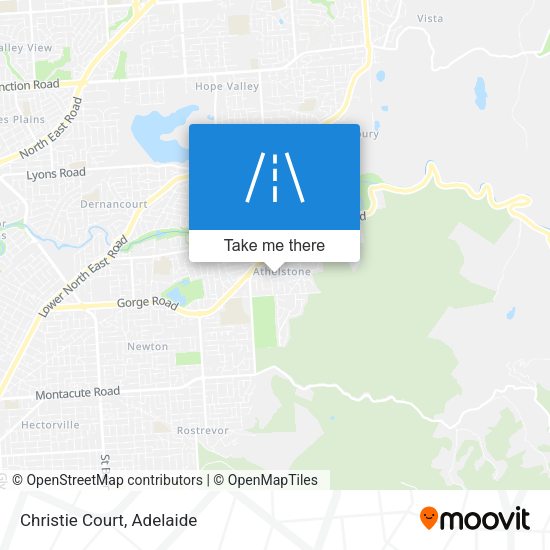 Christie Court map